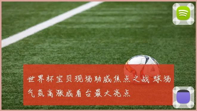 世界杯宝贝现场助威焦点之战 球场气氛高涨成看台最大亮点